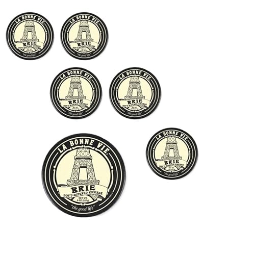 La Bonne Vie Brie Mini Wheel, 8 oz, 6 Pack