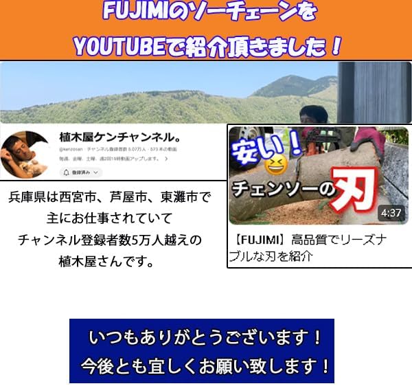 FUJIMI [R] チェーンソー カエバ 3本 25AP-86E ソー-sawチェーン | ハスク H00-86E | スチール 13RMS