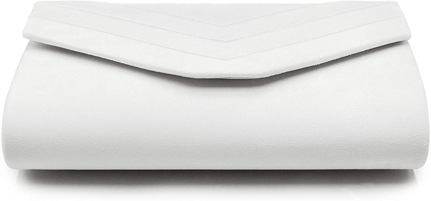 Femme Pochette En Daim Enveloppe Pochette Classique Sac De Soirée