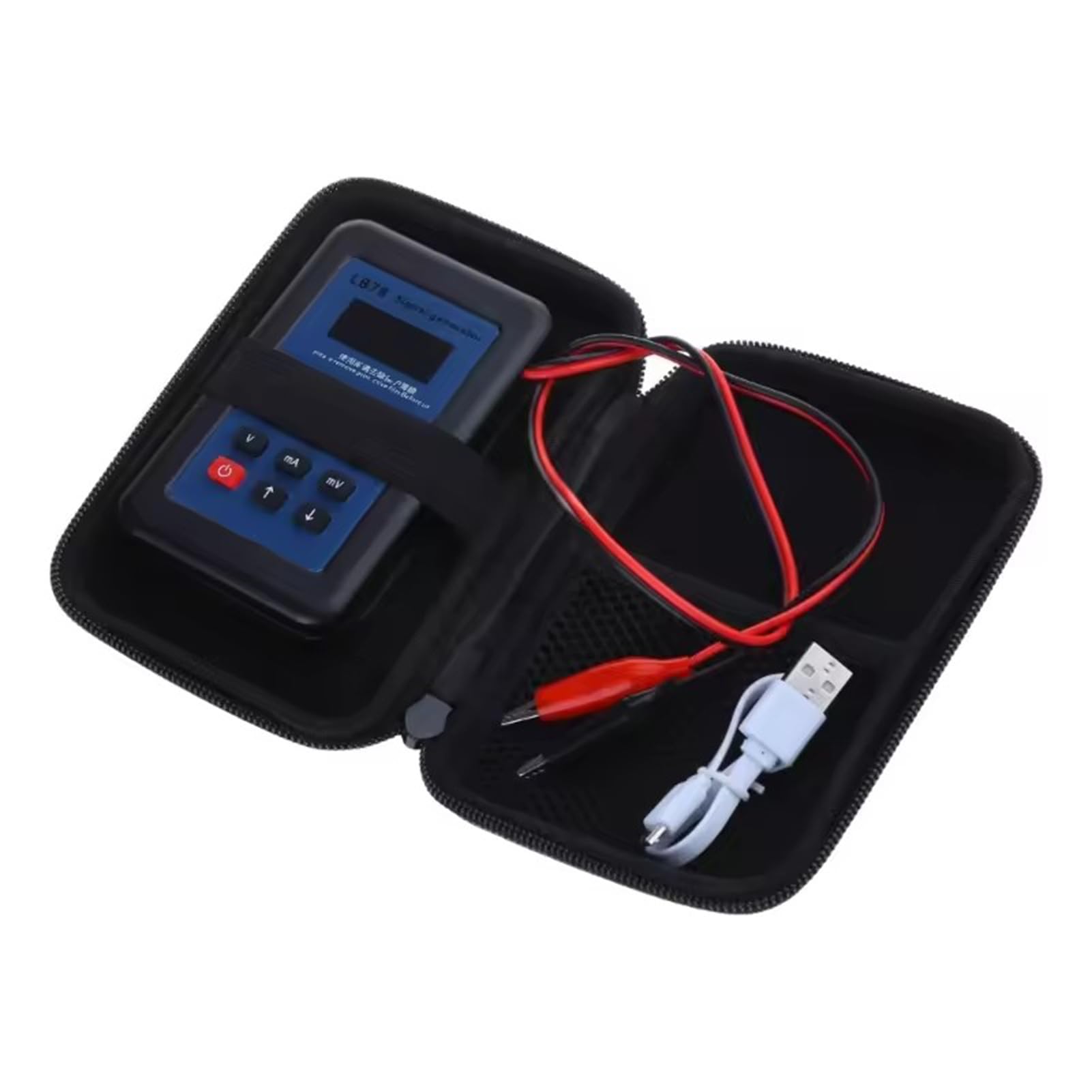LB78 4-20mA /0-10V/mV Generator sygnału napięcia prądu Kalibrator procesu źródła sygnału Tester sygnału z wyświetlaczem LCD