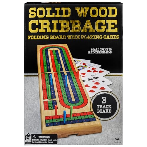 Solid Wood Folding Cribbage Set (Styles Will Vary) (6029672)
