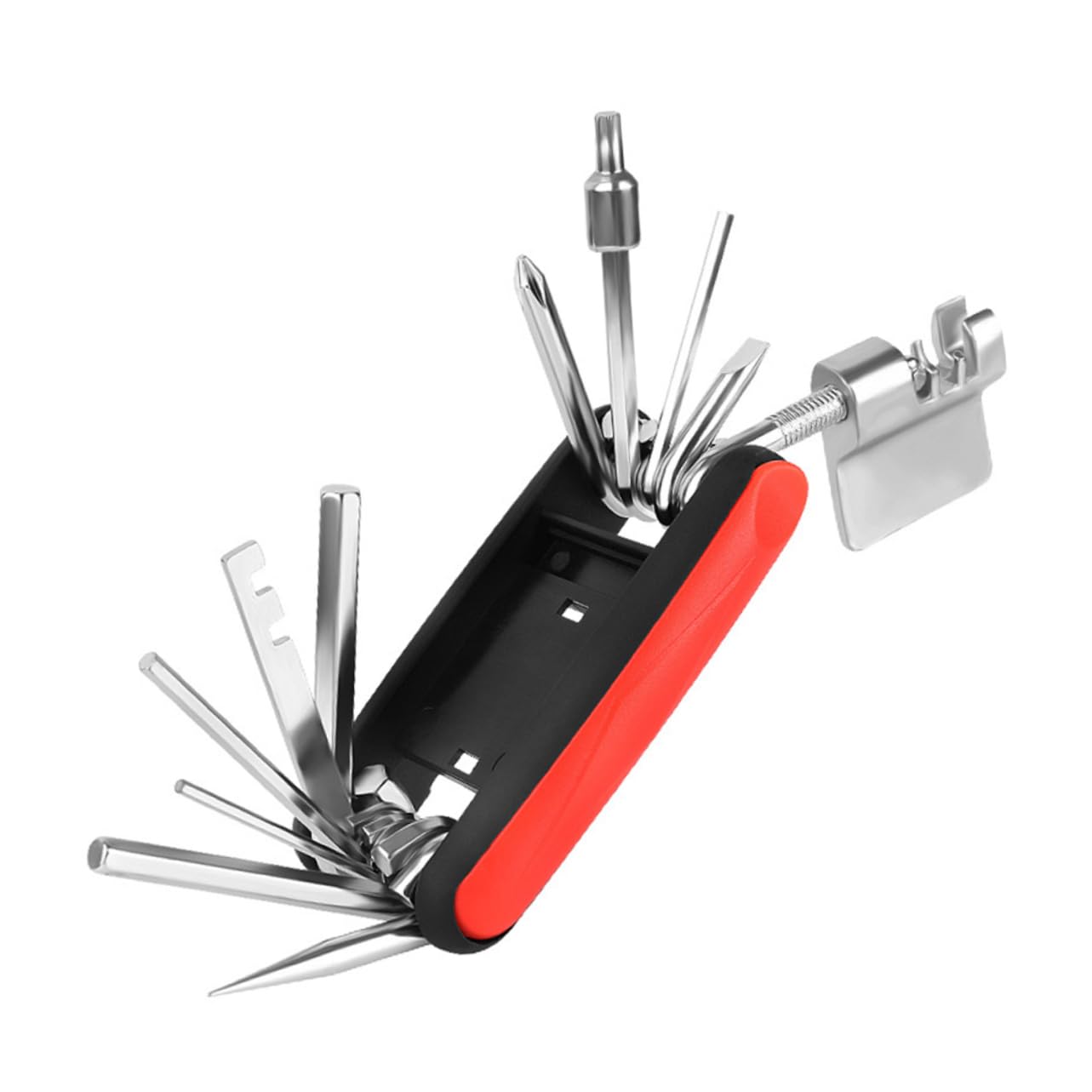 KOMBIUDA Bike Kit 14-in-1 Cycling Tool Set Tire Removal Tools Cycling Screwdriver Wrench