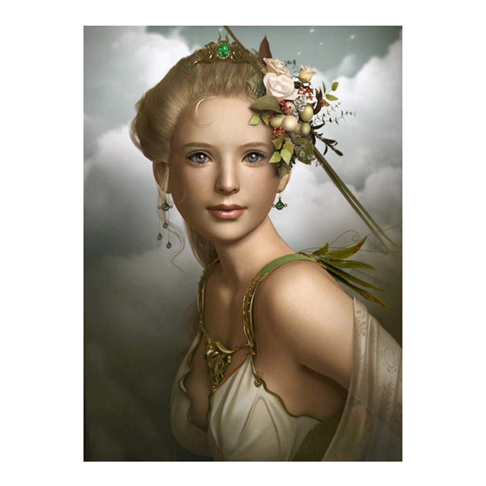 Broderie Diamant 5D DIY Déesse Beauté | Grand Diamond Painting Strass Art Craft 80x100
