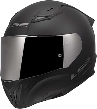 LS2 Helmets Centric Full Face Motorcycle Helmet Mercury Matte Black - 3X-Large
