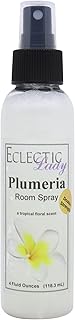 Plumeria Room Spray (Double Strength), 4 Ounces, No Artificial Colors, Parabens, or Preservatives - Fragrant Aromatic Room Mist For Home, Room, Office