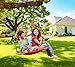 Tree Swing - 40 Inch Saucer Swing for Kids Outdoor with 900Lb Weight Capacity - Waterproof 900D Oxford Fabric, Ideal Kids Swings Set Accessories, Tree Swings for Kids Outdoor Fun