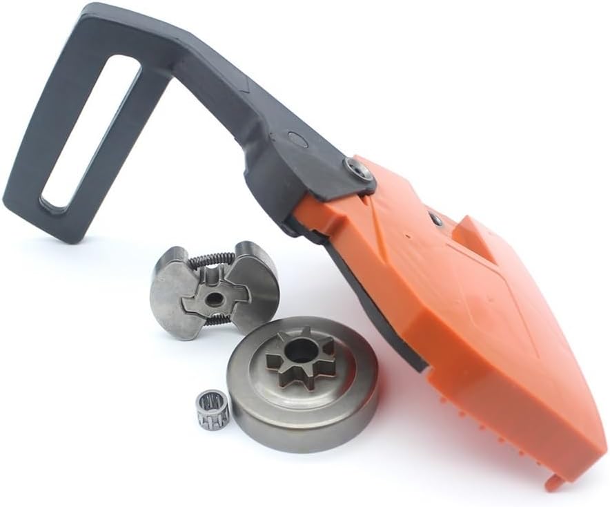 325 7T Chain Brake Handle Clutch Cover Drum Bearing Kit Fit For H 142 141 136 137 Chainsaw 530 05 48-02 530 01 49-49 544 09 79-01
