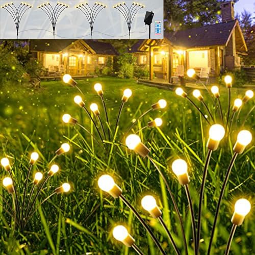 BAKTH Luci Esterno Giardino Solari 32 LED, Lampade...