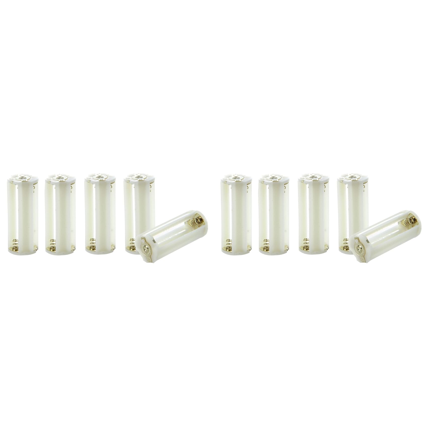 Portabatteria Cilindrico AAA Scatola Di Plastica Per Custodia Torcia Elettrica Nera Per Torcia Batteria Per Custodia - Foto 9