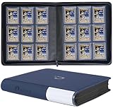 D DACCKIT Top Loader Binder, Holds 288 Cards - 9 Pocket Top Loader Binder for 3