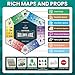Paycheck to Billionaire: Master Financial Freedom - Smart Investing & Cost Management Board Game - Ideal for Game Night, Educational Play - Perfect for Boys and Girls Ages 8+, Adults and Family