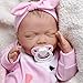 BABESIDE Lifelike Reborn Baby Dolls - 20-Inch Sweet Smile Realistic-Newborn Baby Dolls Full Body Vinyl Sleeping Baby Girl Real Life Baby Dolls with Toy Accessories Gift Set for Kids Age 3+