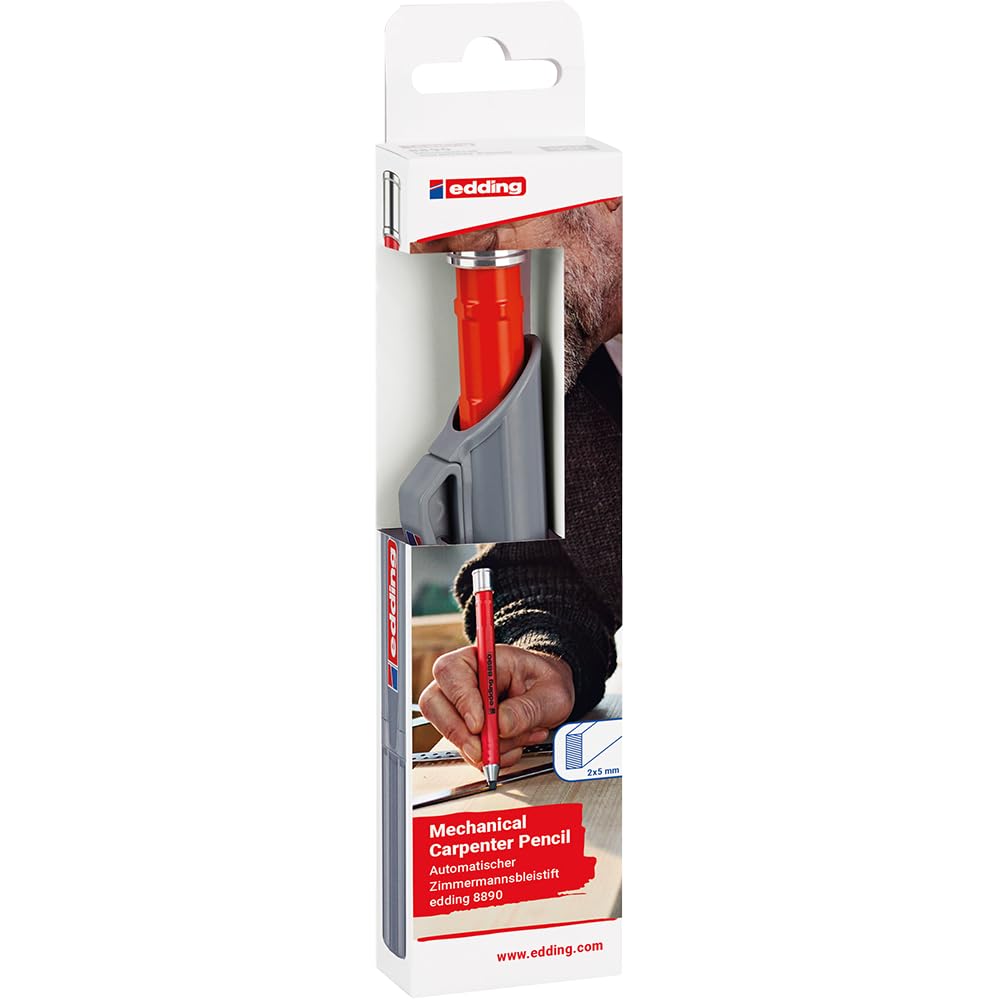 edding 8890 carpenter pencil - for markings on different hard and rough surfaces such as wood, stone or concrete - Image 2