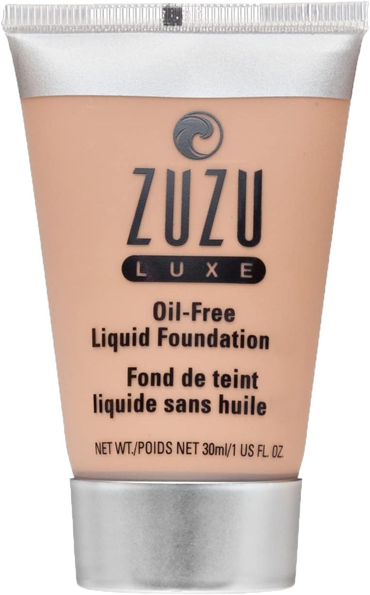 Oil Free Liquid Foundation (L -14),1 fl oz,Infused with vitamins A,E, aloe to keep skin supple and resilient.Natural, Paraben Free, Vegan, Gluten-free, Cruelty-free, Non GMO.