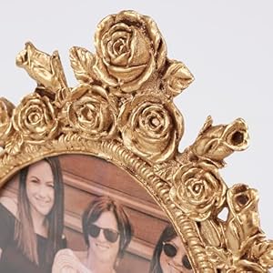 Primitives by kathy oval filigree photo frame  urban country home decor