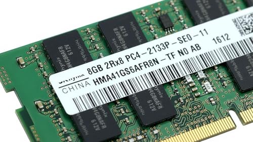 Image of 8GB DDR4 2133MHz Laptop RAM - PC4-17000S 260-Pin SODIMM 1.2V Non-ECC 2Rx8 Memory Module Replacement Compatible with SK Hynix HMA41GS6AFR8N-TF