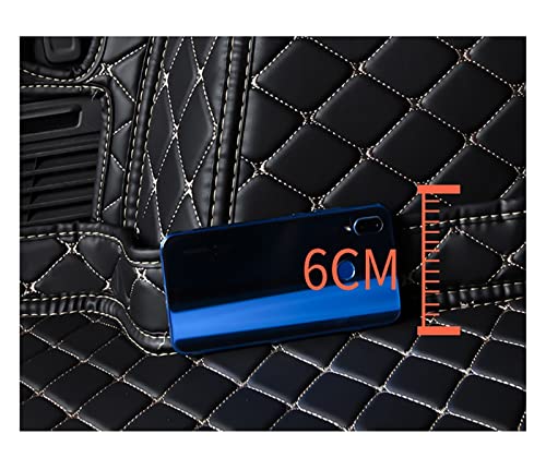 Tapis de coffre de voiture premium pour Mazda CX5 finition couleur café