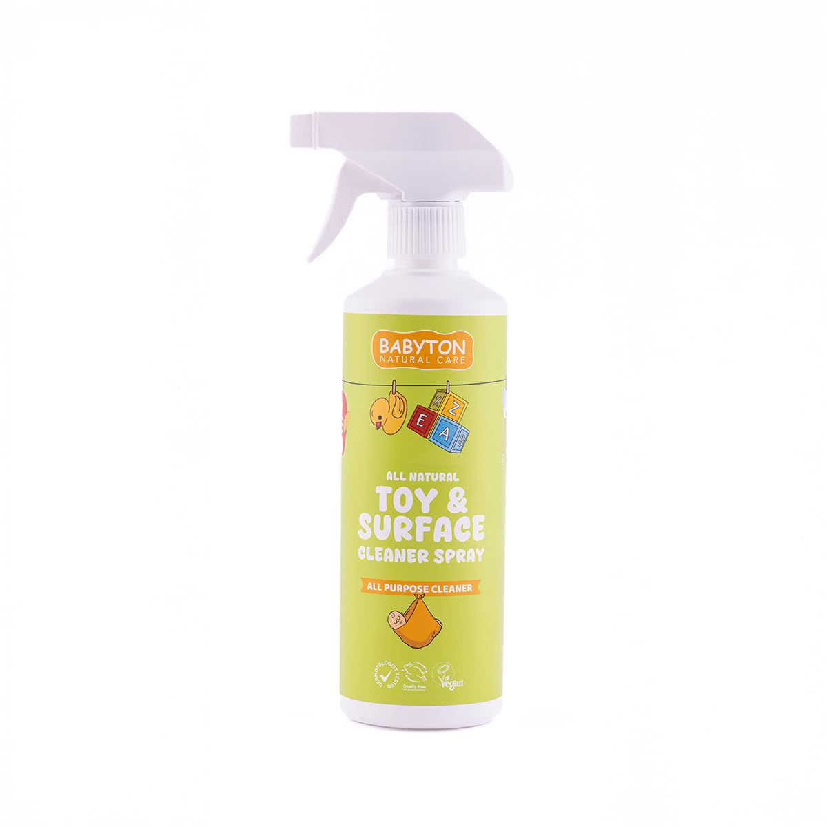 BABYTON Doğal Oyuncak Ve Mama Sandalyesi Temizleyici Sprey 500 Ml
