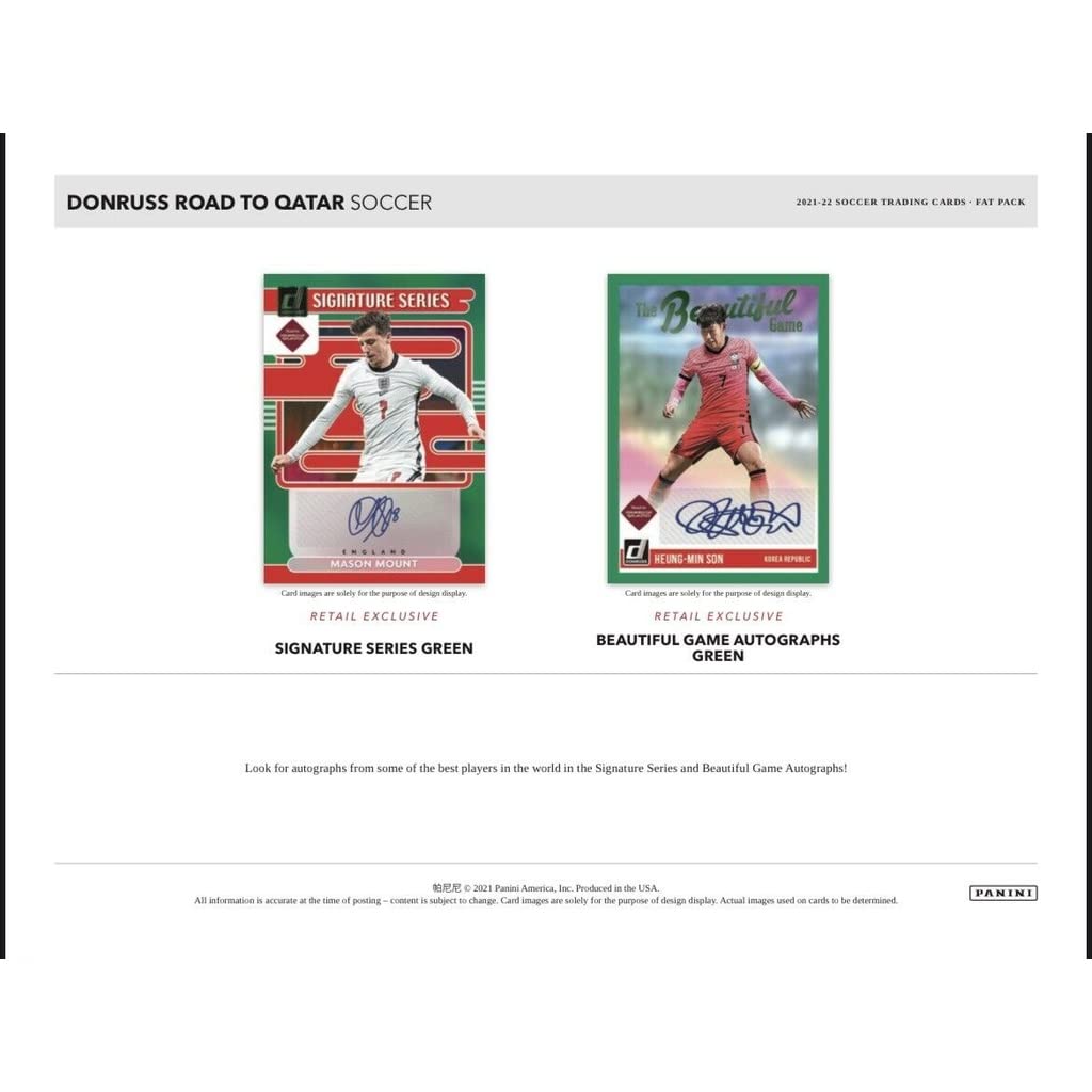 Amazon.com: Donruss Cards 2021-22 Panini Soccer Donruss Soccer Trading Card  Blaster Box : Sports & Outdoors