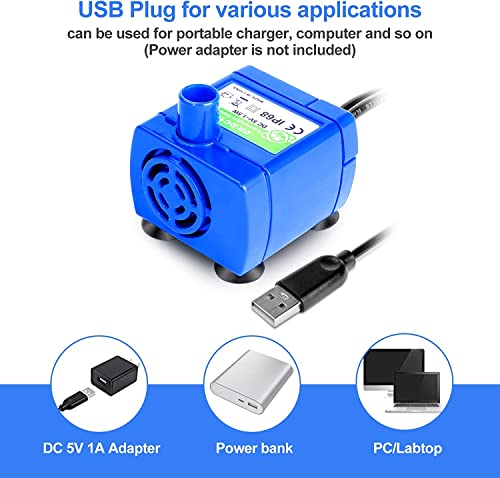 Pompa di ricambio per fontana per gatti, pompa di