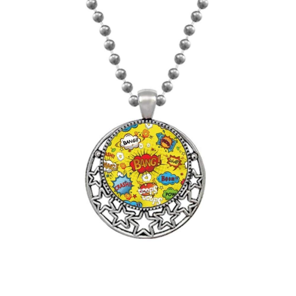 Boom Joint Dialog Art Deco Fashion Necklaces Pendant Retro Moon Stars Jewelry