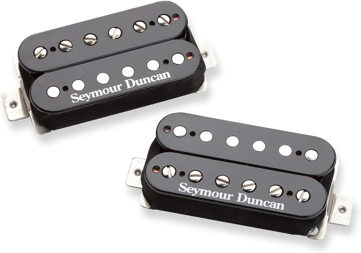 Seymour Duncan Green Magic Humbucker 2-piece Pickup Set - Black