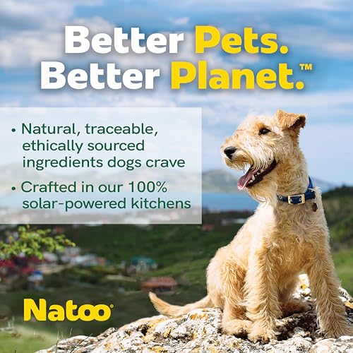 Image of NATOO Dog Food Topper Variety Pack, 4 Flavors, 3oz Pouches, 12 Pack | For Picky Eaters, Protein Boost Mix-Ins, Wet Meal Toppers, Limited Ingredient, For Dogs and Puppies