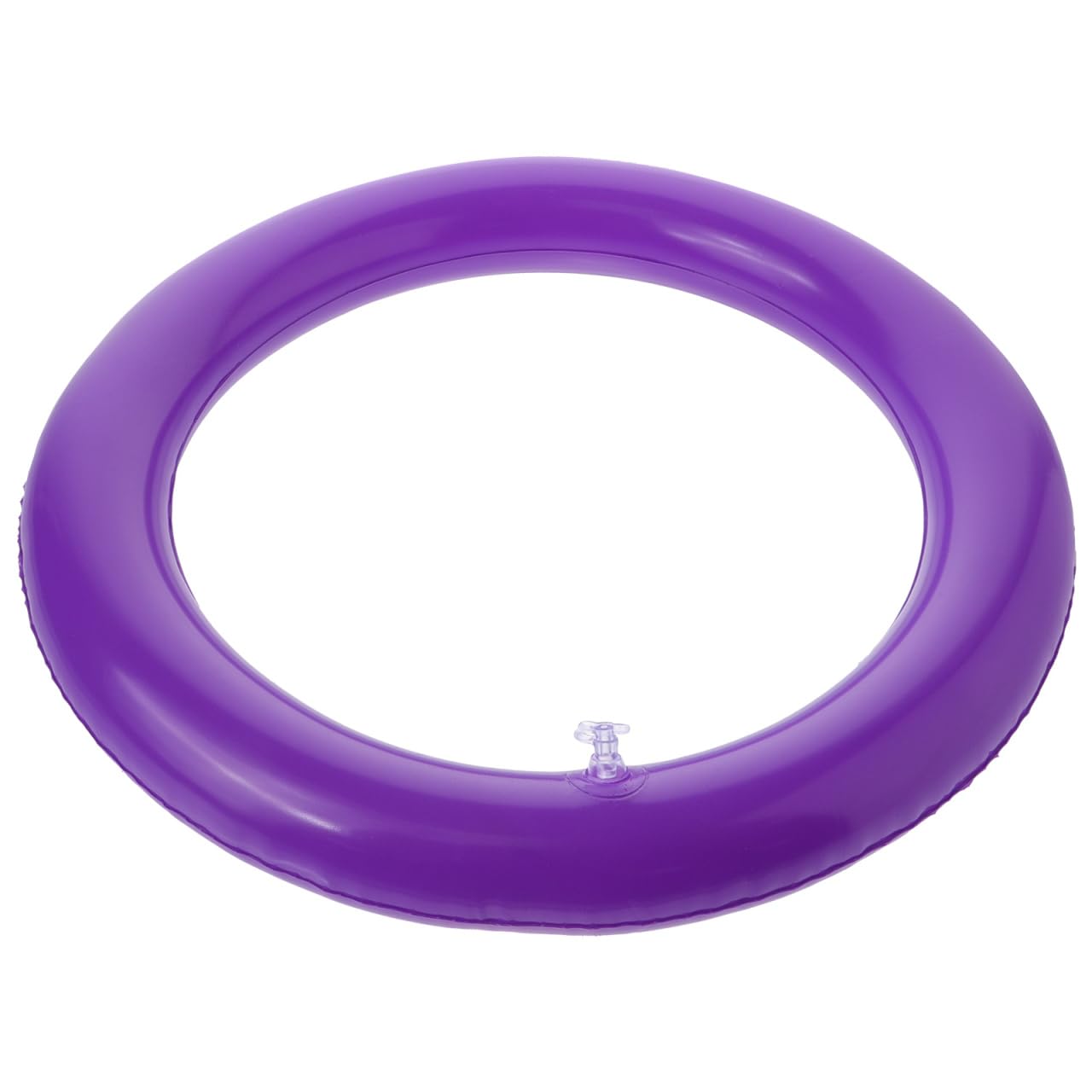 GALPADA Base De Balle De Yoga Gonflable avec Anneau Fixe Rond Support Stable pour Ballon d'exercice Fitness Socle Antidérapant Adapté pour Renforcement Musculaire Et Pratique De Yoga