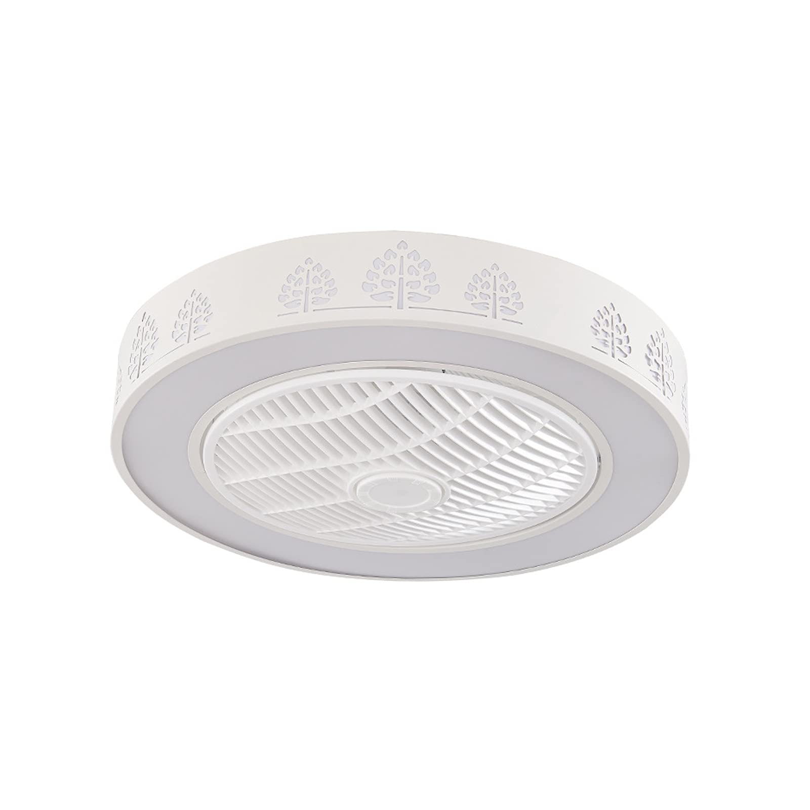Ventilateur de plafond éclairage intérieur LED télécommandé moderne