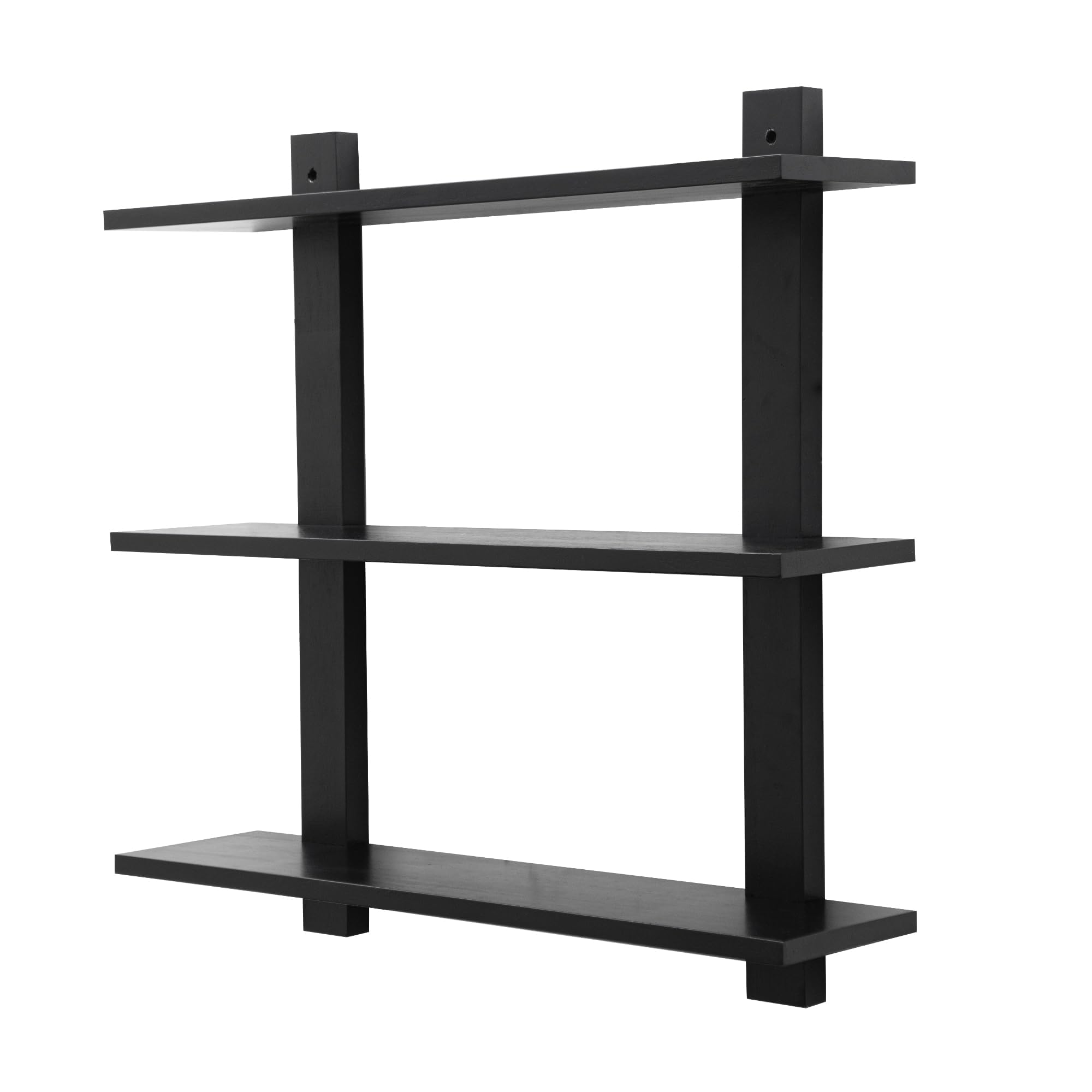 3 Tier Wall Shelves,Decorative Floating Shelf for Wall,Hanging Display Unit — image 1