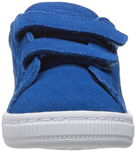 PUMA Unisex-Child Suede Classic Badge V Inf-K, True Blue, 10 M US Toddler2