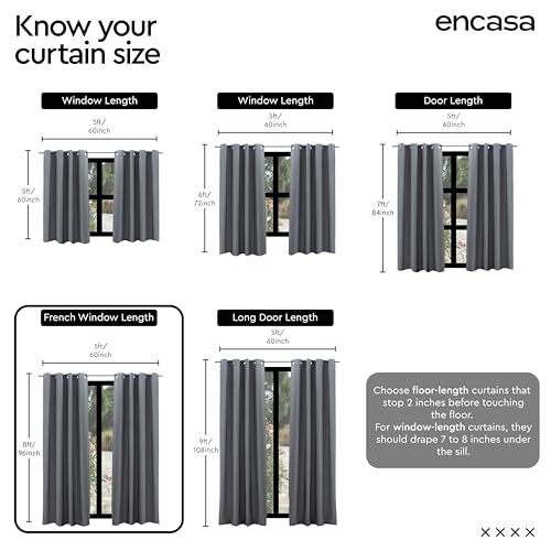 Image of Encasa XO Long Door Printed Sheer Curtains, Light Filtering Apricot | 4.5ft to 10 ft | Lightweight Polyester Twill | Rod Pocket Styling | Machine Washable | Set of 2