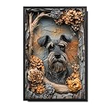 Disponible en trois tailles : 15,2 x 20,3 cm, 20,3 x 30,5 cm et 30,5 x 40,6 cm - et imprimé avec de l'encre époxy pour une clarté durable, ce panneau s'adapte parfaitement à n'importe quel décor de décoration, de la maison au bureau ou dans le jardin. Pour une expérience encore plus pratique, choisissez la version avec un cadre en métal pour plus de longévité.