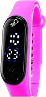 Relógio Bracelete Digital Infantil Juvenil A Prova D'Agua Silicone Resistente Antialérgico Ajustável Presente Criança