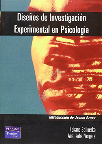 Portada de Diseños de investigación eXPerimental en psicología