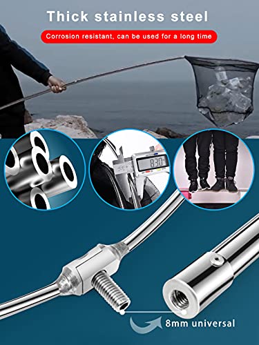 Merpin-Kescher-Angeln-Teleskop-Kescher-Unterfangskescher-Angelkescher-mit-Faltbare-Fischernetz-Angelzubehoer-fuer-Erwachsene-und-Kinder