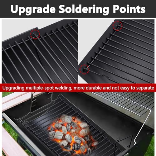 Image of Criditpid 23.62 inch- 42 inch Adjustable Ash Pan for Char Griller 5050 5650 2121 5072 3001 2828 2123 2823 2929, Grill Charcoal Tray Ashpan Replacement Parts for Royal Gourmet, Oklahoma Joe's Charcoal Grills