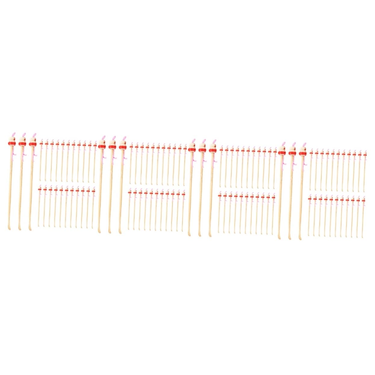PACKOVE 400piezas Cucharas De Limpieza De Oídos De Portátiles Para Eliminar Cera De Utensilios De