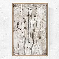 SIGNWIN Framed Canvas Wall Art Dried Plants Canvas Prints Home Artwork Decoration for Living Room,Bedroom - 16