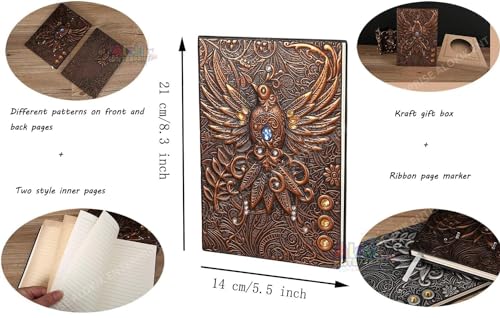 Image of 3D All Diary (3D Phoenix Copper Diary)