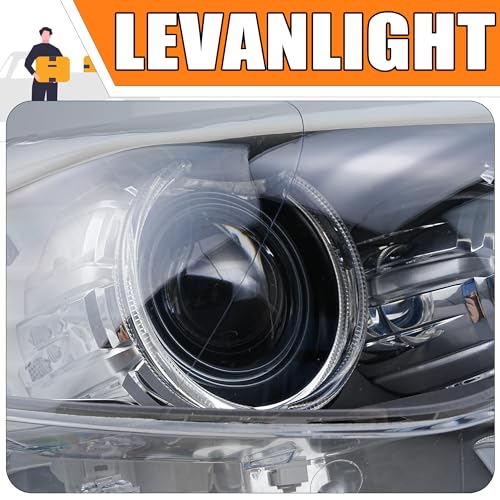 LEVANLIGHT B M W 5 Series Xenon Headlight Assembly Replacement｜Compatible with F10, F11, F18 Models (2009-2016)｜Front Lamp Replace#63117271911 Right Driver (Front Left) - Image 8