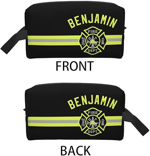 Miniatura 5 de Neceser de bombero, organizador de artículos de tocador de viaje portátil, kit de dopp, regalos de bomberos para hombres, bomberos, regalos de