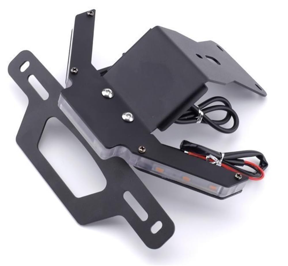 DDGBERFP For QJMOTO 600 2022 Motorcycle Short Tail License Plate Bracket
