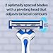 Gillette SkinGuard Razors for Men, Gillette Razor, 4 Count