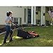 BLACK+DECKER 20-Inch Corded Electric Lawn Mower, Ultra Light Push Mower, 13-Amp High Output Motor, 3 in 1 Cutting Versatility, Tool Free Height Adjustment, 7-setting Cutting Height (MM2000)