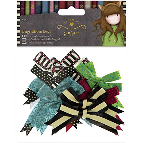 Docrafts Set Nastri a Fiocco, 12 Pezzi