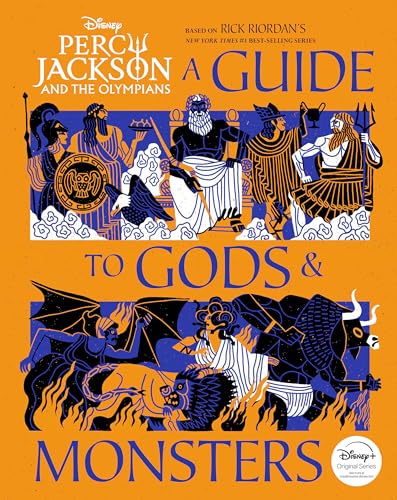 Book cover for Percy Jackson and the Olympians: A Guide to Gods & Monsters