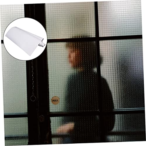 Película de vidrio esmerilado para ventana PVC no adhesiva miniatura 3
