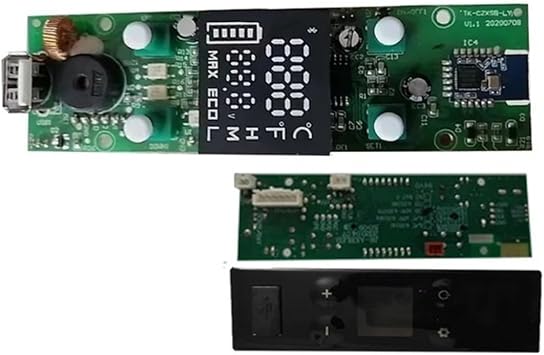 لوحة PCB لوحة دوائر ثلاجة السيارة المحمولة،متوافقة مع لوحة تحكم Alpicool ملحقات الفريزر لوحة تحكم فريزر السيارة PCB-C40