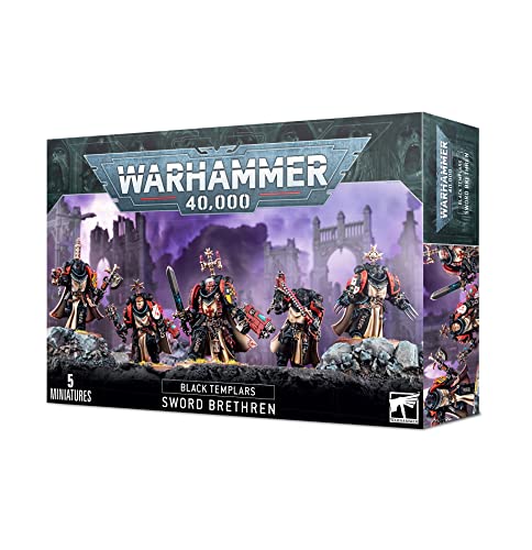 Games Workshop Warhammer 40k - Black Templars Frères d'Épée (FR) 99120101357 Noir